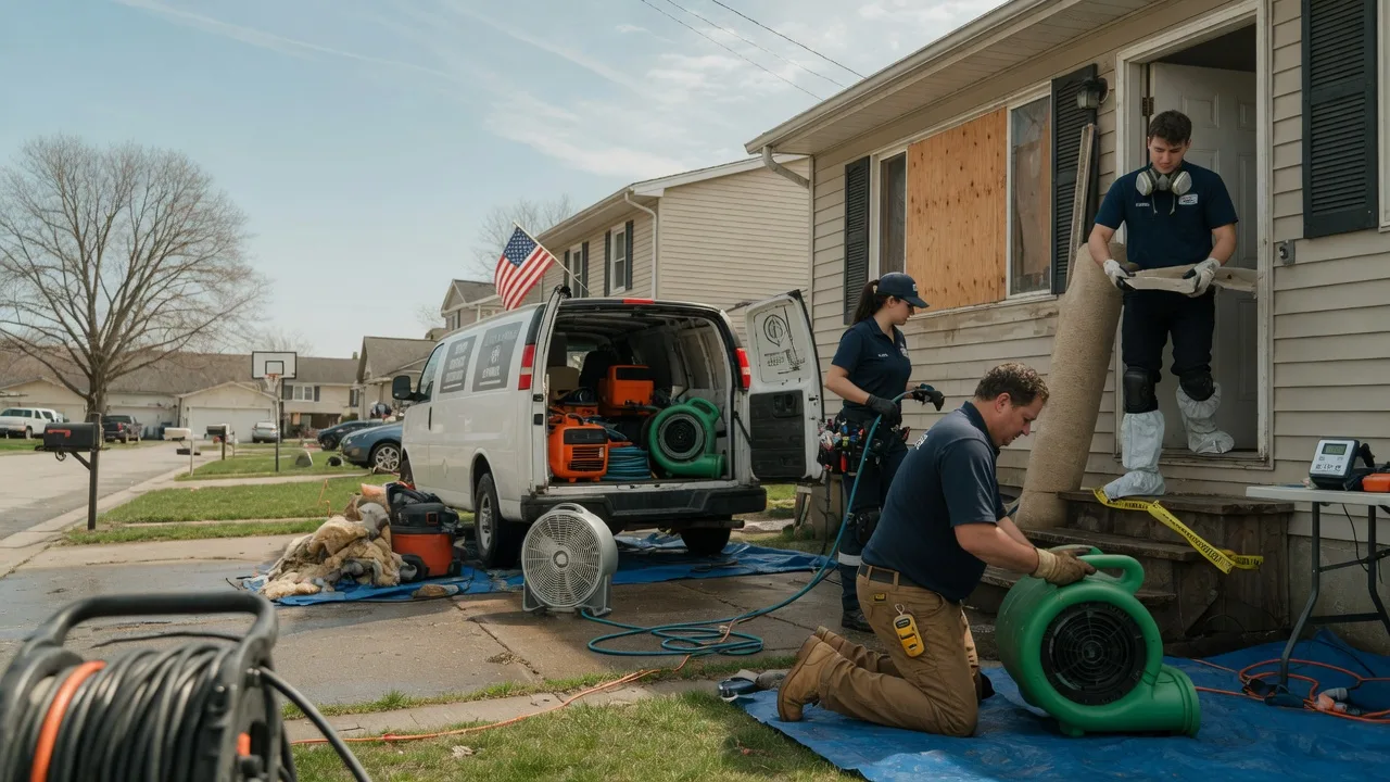 Water Damage Restoration in Atwood, IN near me